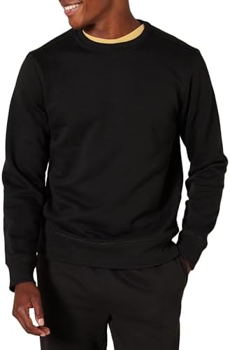 Amazon Essentials mens Fleece Crewneck Sweatshirt (Available in Big & Tall)
