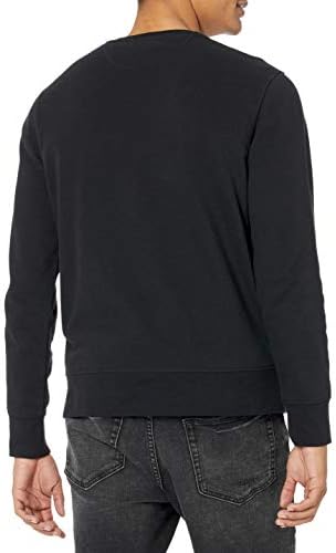 Amazon Essentials Mens Long-Sleeve Lightweight Fleece French Terry Crewneck Sweatshirt