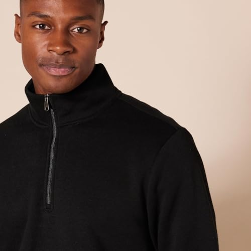 Amazon Essentials Mens Long-Sleeve Quarter-Zip Pullover Fleece Sweatshirt