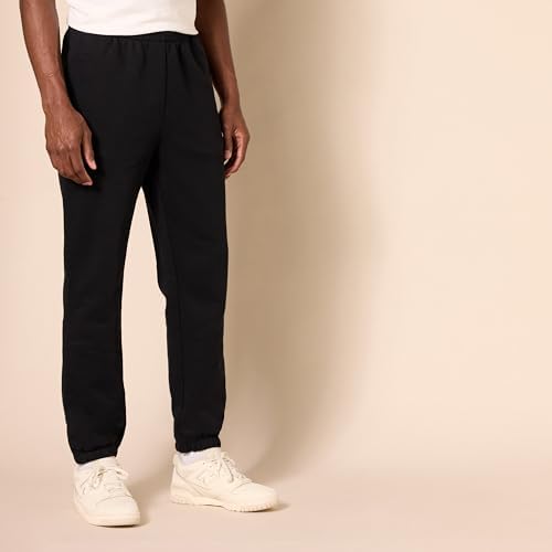 Amazon Essentials Sweatpants For Men Fleece Closed Bottom (Available In Big And Tall)
