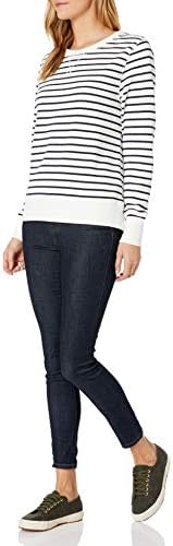 Amazon Essentials Women's Fleece Crewneck Pullover Sweatshirt (Available In Plus Size)