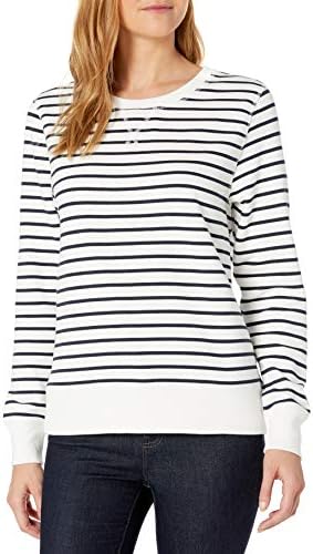 Amazon Essentials Women's Fleece Crewneck Pullover Sweatshirt (Available in Plus Size)