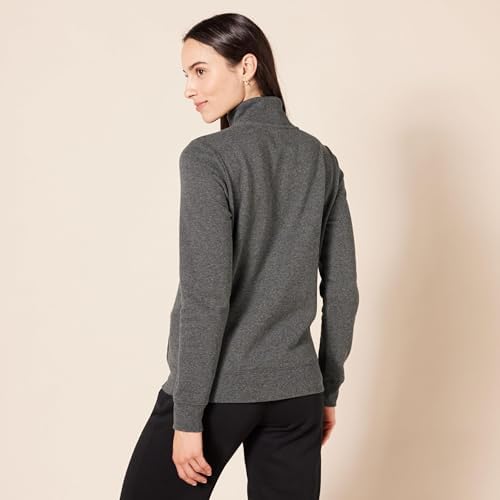 Amazon Essentials Women's Long-Sleeve Fleece Quarter-Zip Top (Available In Plus Size)