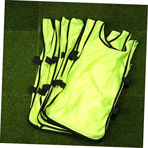 Amosfun 12 Pcs Boys Bibs Sweatshirt For Boys Jerseys For Kids Soccer Pinnies Sports Vest Kid Youth Scrimmage