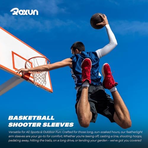 Arm Sleeves Cooling UV Sun Protection Sports Compression For Men/Women