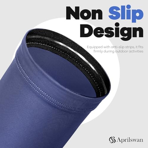 Arm Sleeves UV Sun Protection Sports Non Slip Compression Cover For Men/Women