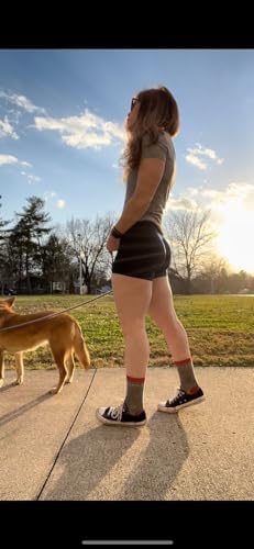 AUROLA 女士力量运动短裤收腹防蹲罗纹厚实无缝弹力运动短裤