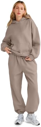 AUTOMET Womens 2 Piece Outfits Lounge Hoodie Sweatsuit Sets Plus Size Fall Fashion Clothes Airport Travel Pants Tracksuits