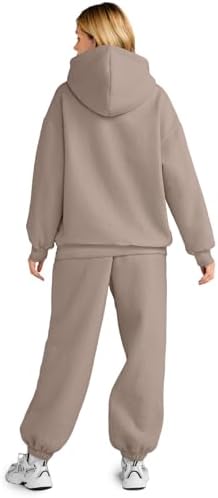 AUTOMET Womens 2 Piece Outfits Lounge Hoodie Sweatsuit Sets Plus Size Fall Fashion Clothes Airport Travel Pants Tracksuits