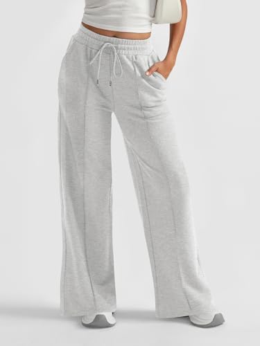 AUTOMET Womens Wide Leg Sweatpants Baggy Lounge Travel Pants Fall Fashion Outfits 2025 Winter Clothes Joggers