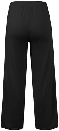 Baggy Sweatpants For Girls Trendy Oversized Wide Leg Loose Sweat Pants Elastic High Waist Drawstring Athletic Joggers