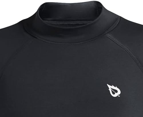 Baleaf Boys Thermal Compression Shirts Youth Long Sleeve Fleece Base Layer Soccer Football Cold Gear