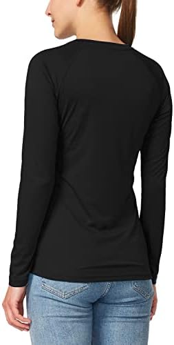 Baleaf Women's UPF 50+ Sun Shirts Long Sleeve UV Protection Rash Guard Lightweight Quick Dry SPF Hiking Tops Outdoor