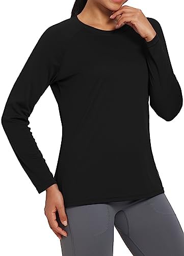 baleaf Women's UPF 50+ Sun Shirts Long Sleeve UV Protection Rash Guard Lightweight Quick Dry SPF Hiking Tops Outdoor