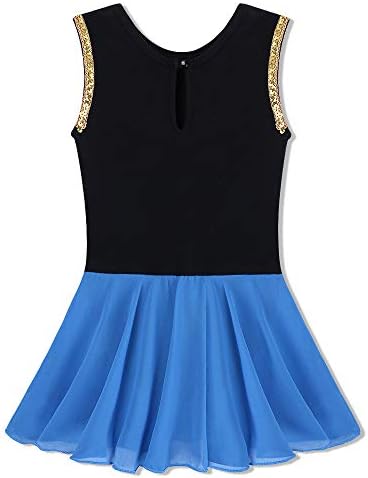 BAOHULU Toddlers Dancing Cosplay Tutu Ballet Leotard For Girls 3-12 Years