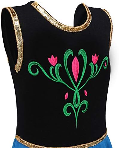 BAOHULU Toddlers Dancing Cosplay Tutu Ballet Leotard For Girls 3-12 Years