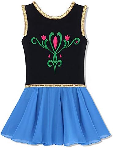 BAOHULU Toddlers Dancing Cosplay Tutu Ballet Leotard for Girls 3-12 Years