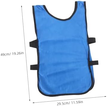 BESPORTBLE 6pcs Boys And Girls Breathable Football Vest Training Vest Scrimmage Vest Comfortable Soccer