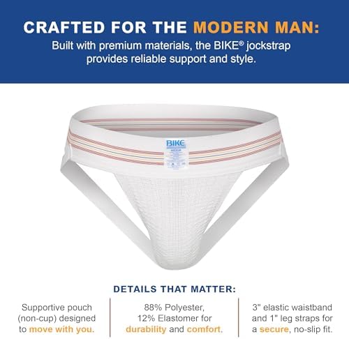 Bike Athletic Original #10 Jockstrap Moisture-Wicking Supportive Pouch