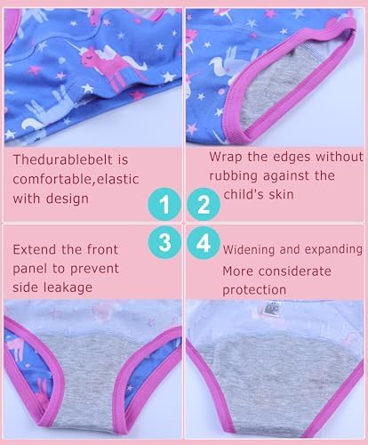 Boboking Toddler Kids Training Underwear Baby Girls Cotton Soft Briefs