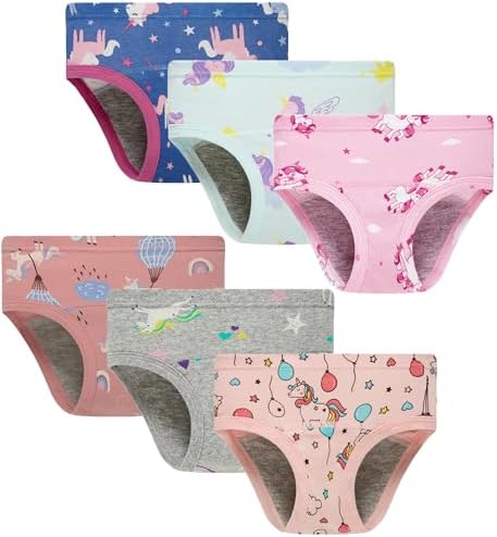 Boboking Toddler Kids Training Underwear Baby Girls Cotton Soft Briefs