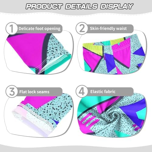 Boccsty Baby Girls Toddler Leggings Kids Yoga Pants Dance Active Tights 4T-10T