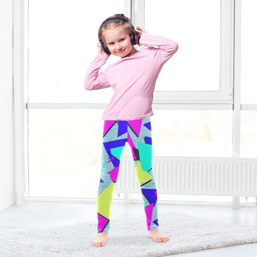 Boccsty Baby Girls Toddler Leggings Kids Yoga Pants Dance Active Tights 4T-10T