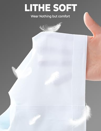 BOOPH Girls Training Bras Kids Seamless Bra Longline Crop Fixed Pads Underwear For Teen Girl Sports 9-14Y 4 Packs