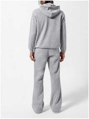 Boy's Straight Leg Sweatpants Elastic Waist Baggy Pants Joggers Athletic Track Pants Trousers