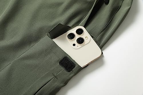 Boys Cargo Shorts Outdoor Quick Dry Hiking Shorts Lightweight Athletic Short With Zipper Pockets