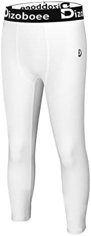 Boys Compression Pants Leggings Tights for Sports Youth Kids Athletic Basketball Base Layer