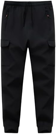 Boys Girls Snow Pants Waterproof Fleece Lined Ski Pants Kids Winter Hiking Pants