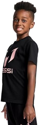 Boys' Lifestyle Short Sleeve T-Shirt Slim-fit Logo Tee Cotton Blend Fabric