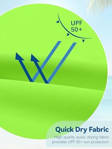 Boys Neon Shirt Youth UPF 50+ Dry Fit Athletic Short Sleeve Tops Tees Kids Rash Guard Neon Shirts For Boys And Girls