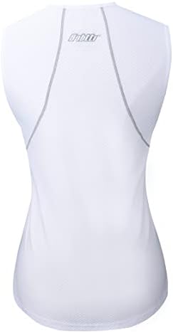 Bpbtti Women's Quick Dry Sleeveless Base Layer High Wicking Tank Tops Cycling Undershirt Running Vests
