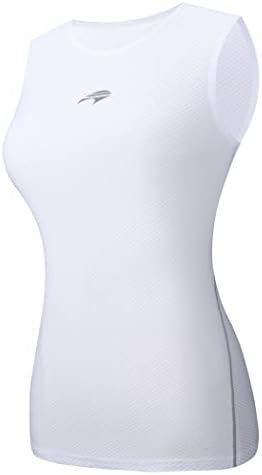 bpbtti Women's Quick Dry Sleeveless Base Layer High Wicking Tank Tops Cycling Undershirt Running Vests