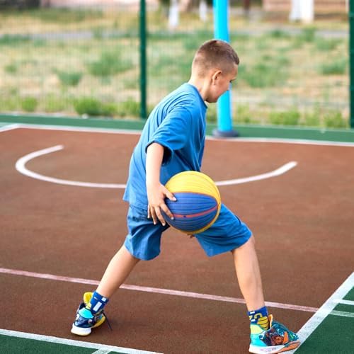 BVNSOZ Boy's Basketball Shorts Youth Boy's Active Athletic Performance Shorts With Pockets Moisture Wicking Shorts For Boys
