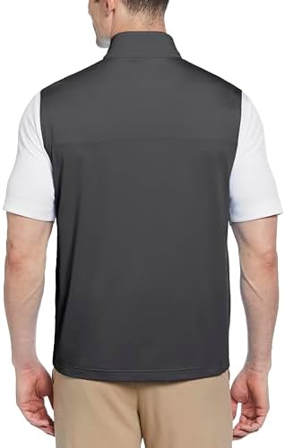 Callaway Men’s Swing Tech Golf Vest Outerwear With Full Zip And Recycled Stretch Fabric