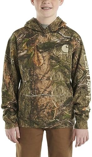 Carhartt Boys' Long Sleeve Hooded Sweatshirt