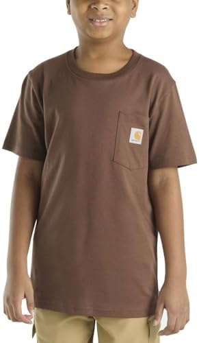 Carhartt Kid's CA6655 Short-Sleeve Pocket T-Shirt - Unisex