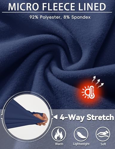 Cavva Women's Fleece Quarter Zip Pullover Running Shirt Long Sleeve Thermal Tee Athletic Workout Tops Thumb Hole