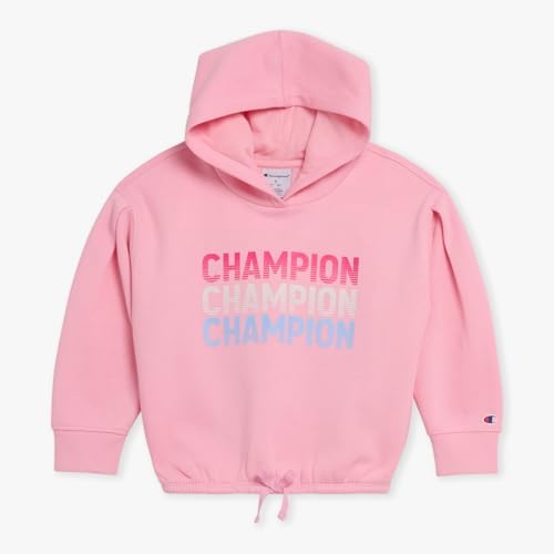 Champion Girls Hoodie And Sweatpant Set For Kids Athletic Fleece Sweatsuit