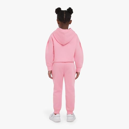 Champion Girls Hoodie And Sweatpant Set For Kids Athletic Fleece Sweatsuit