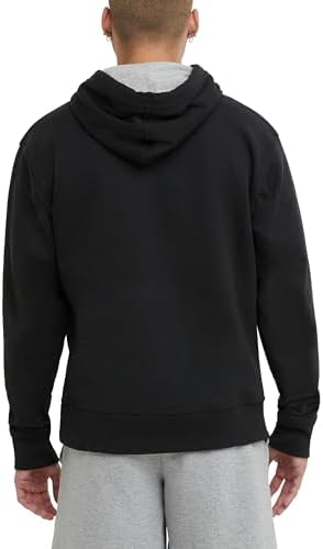 Champion Men's Pullover Fleece Hoodie Midweight C Logo (Reg. Or Big & Tall)