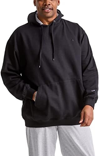 Champion Men's Pullover Fleece Hoodie Midweight C Logo (Reg. Or Big & Tall)