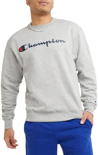 Champion Men's Sweatshirt Fleece Midweight Crewneck Sweatshirt (Reg. Or Big & Tall)