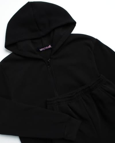Coney Island Boys Sweat Suit Set - 2 Piece Soft Fleece Zip Up Hoodies And Athletic Jogger Sweatpants For Boys (Sizes: 5-16)