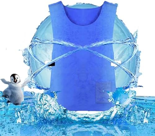 Cooling Vest for Men and Women - Adjustable Cold Vest for Sports Fishing Cycling Running Motorcycle Gardening Cooking Breathable Mesh Fabric to Prevent Overheating & Heatstroke