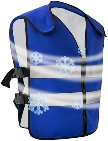 Cooling Vest for Men Women Teens Adjustable Ice Vest with 20 Pcs Ice Packs for Hot Weather Use Ideal for Outdoor Work Fishing Cycling Running Gardening Motorcycle