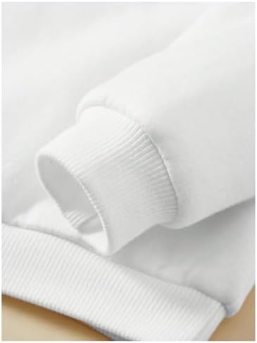 COZYEASE 女童樱桃印花连帽运动衫长袖图案连帽衫套头上衣